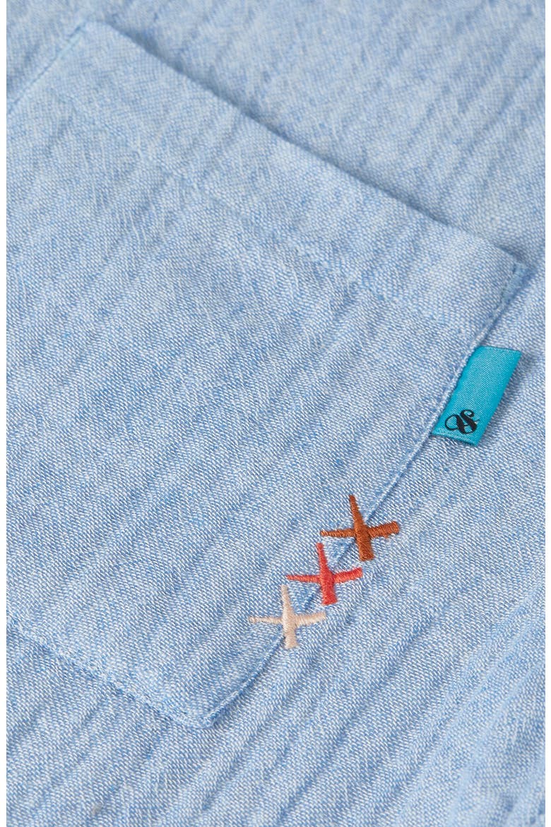 Kids' Chambray Pocket Polo, Alternate, color, CHAMBRAY BLUE