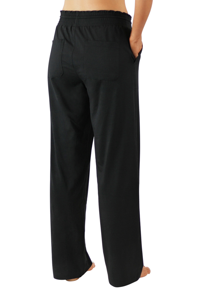 Everyday Wide Leg Pants, Alternate, color, Black