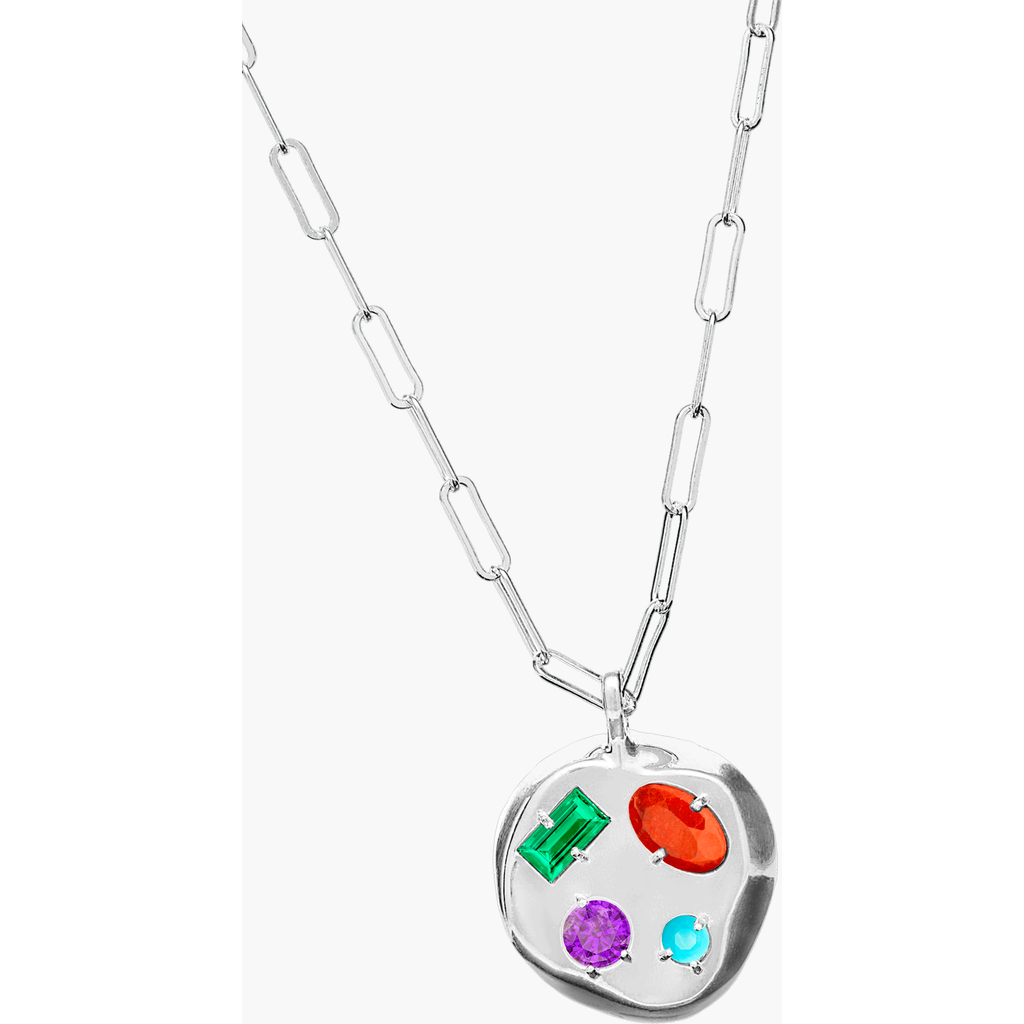 Birthdate Co. The May Birthdate Silver Pendant In May 24th - Silver