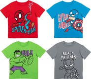 Marvel Avengers Short Sleeve T-Shirt Multipack