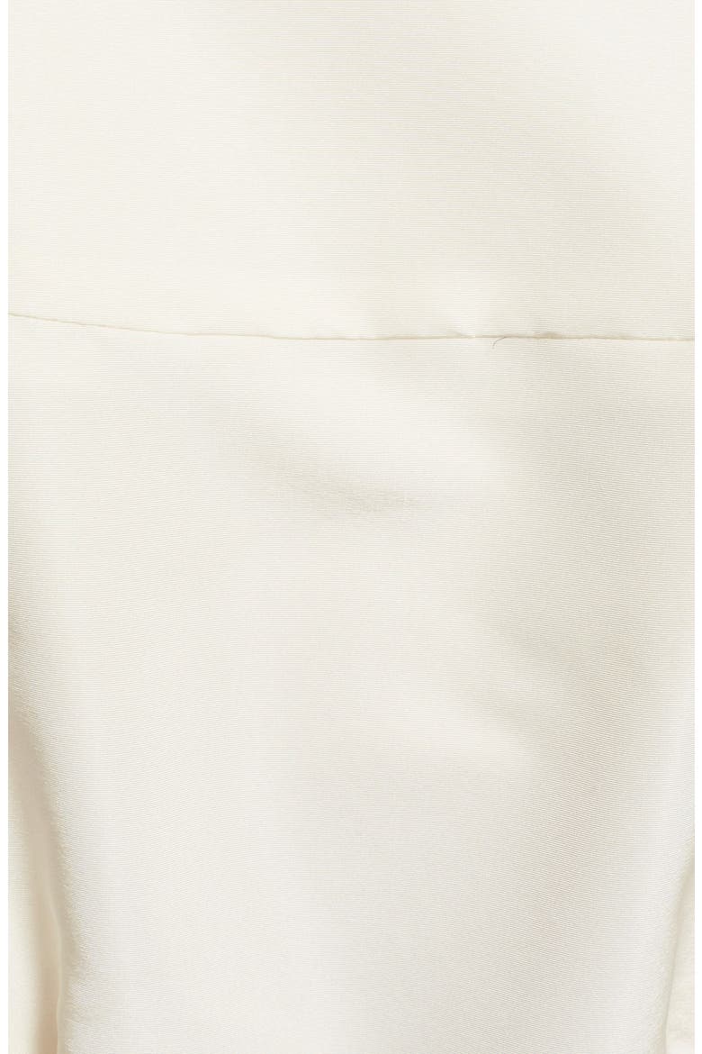 Belted Silk Wrap Blouse, Alternate, color, WHITE