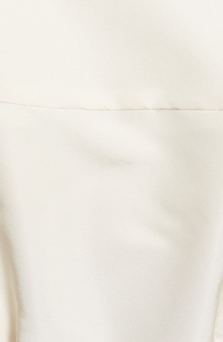 Carolina Herrera Belted Silk Wrap Blouse, Alternate, color,