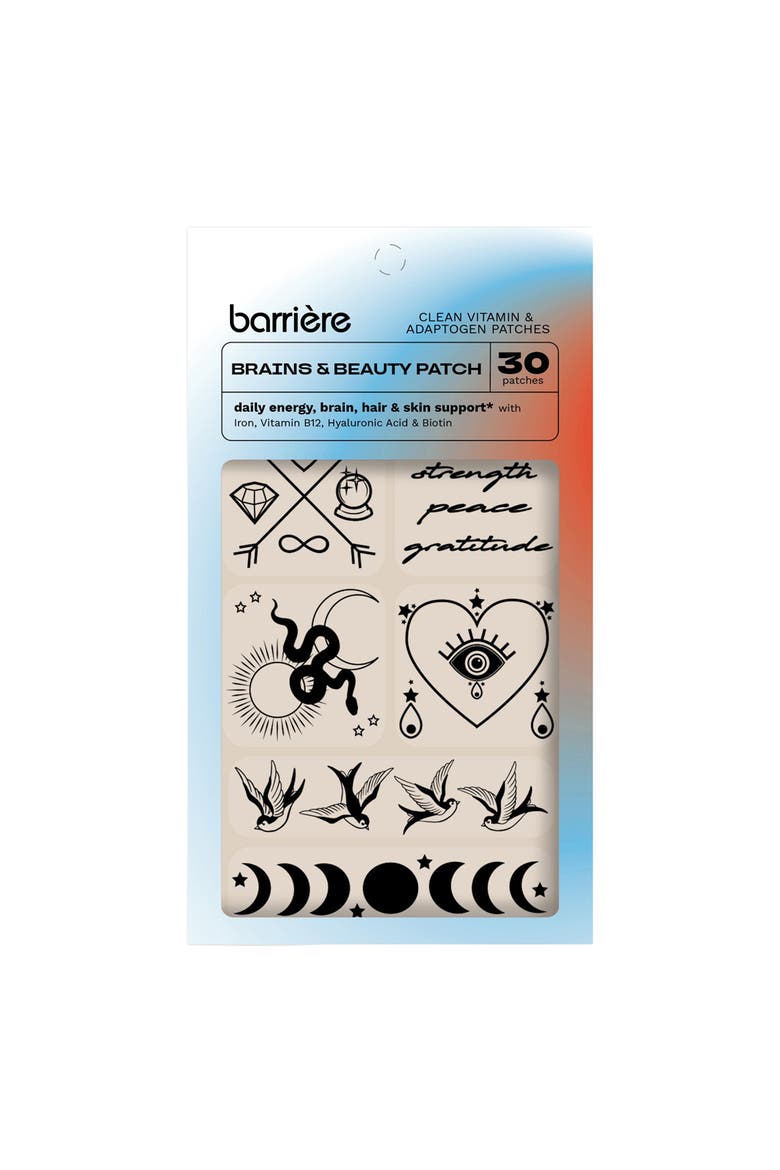 Brains and Beauty Patch 30ct Mystic Motif - Black, Main, color, Mystic Motif