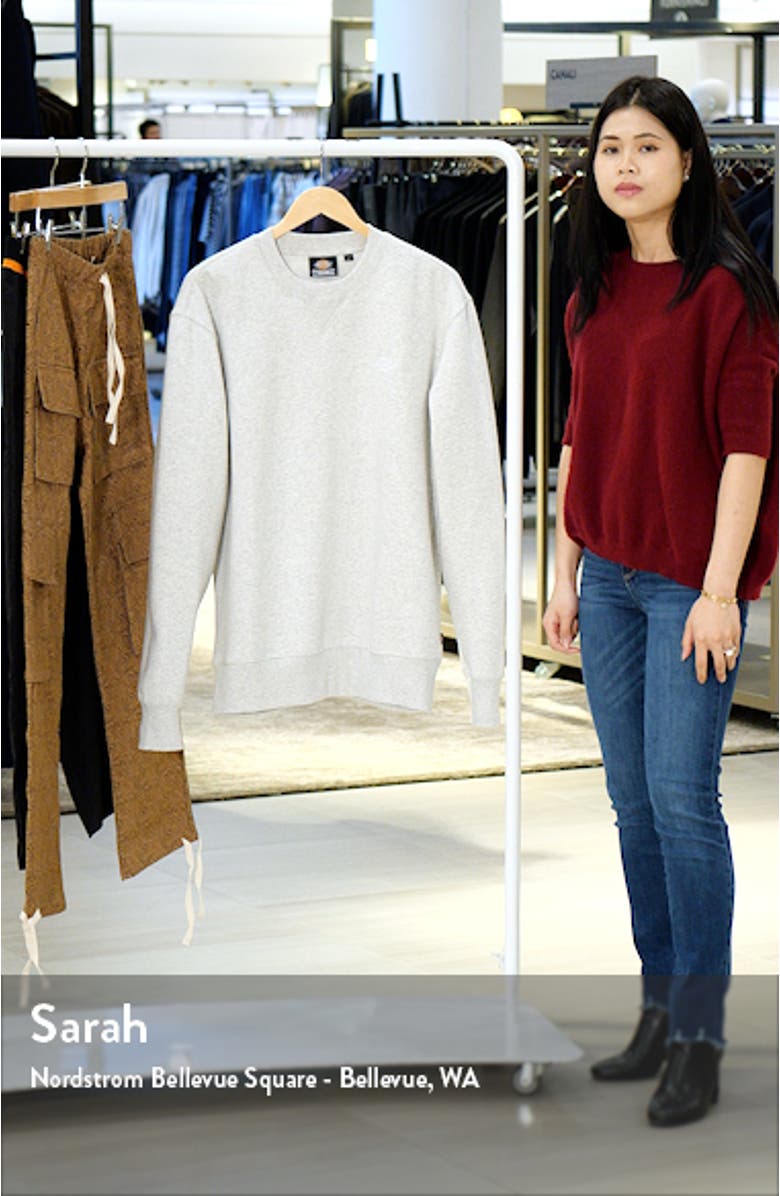 Summerdale Embroidered Logo Sweatshirt, sales video thumbnail