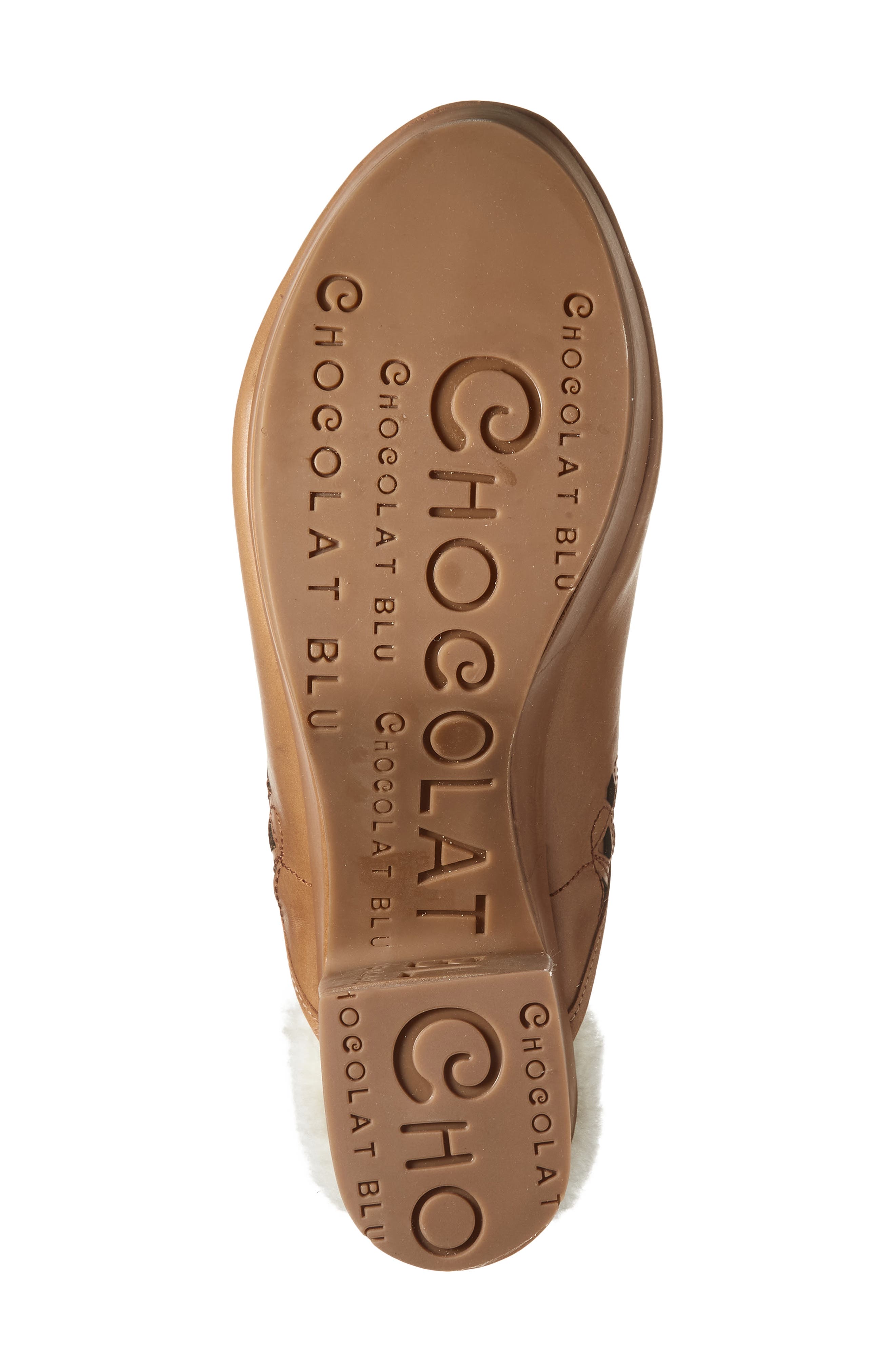 Chocolat Blu Gannet Platform Clog, Alternate, color, Camel Leather