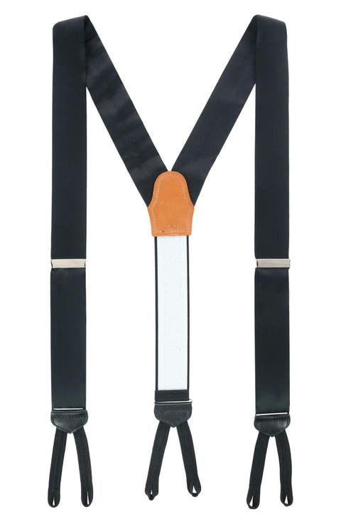 Sutton Silk Formal Suspenders