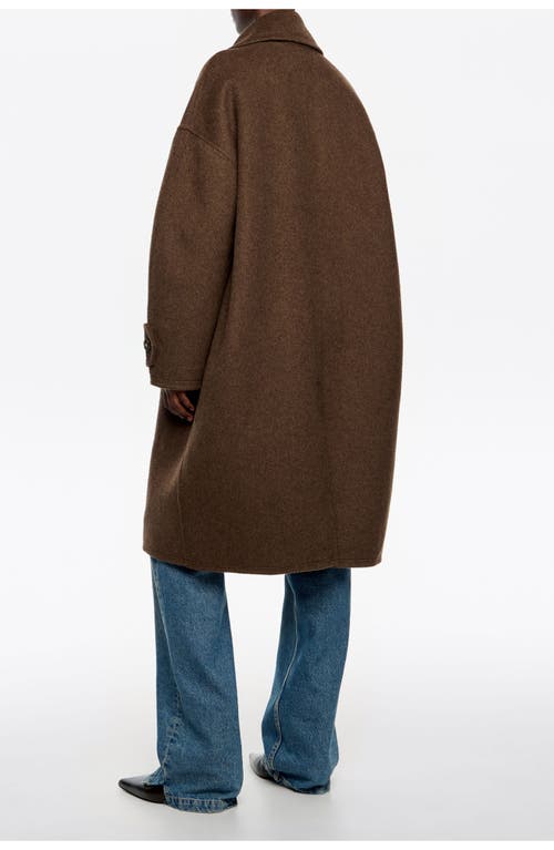 Bimba Y Lola Double-face Maxi Lapel Coat In Multi