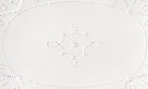 Juliska Jardins Du Monde Ceramic Platter In Whitewash