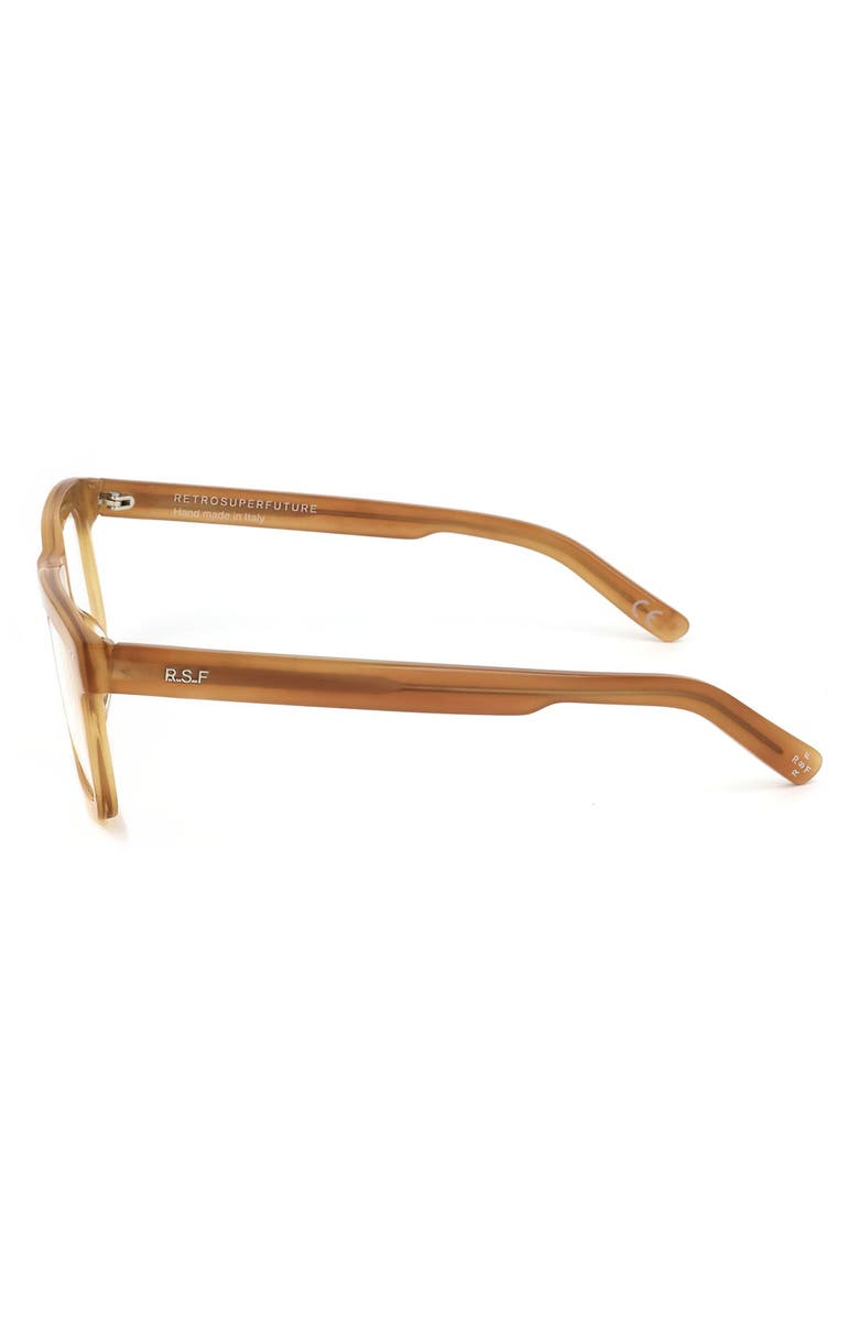 SUPER by RETROSUPERFUTURE<sup>®</sup> 51mm Square Optical Glasses, Alternate, color, Light Brown