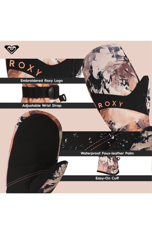Roxy Jetty Water Repellent Ski Mittens