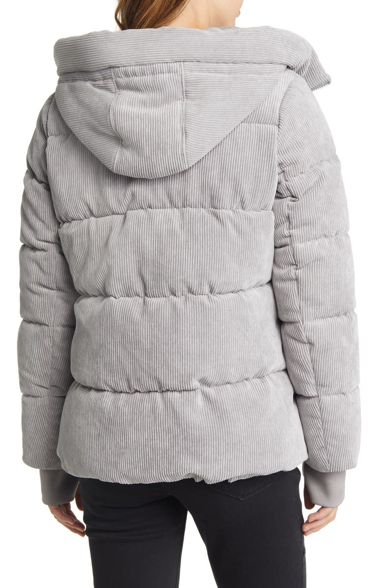 Sam Edelman Hooded Corduroy Puffer, Alternate, color,
