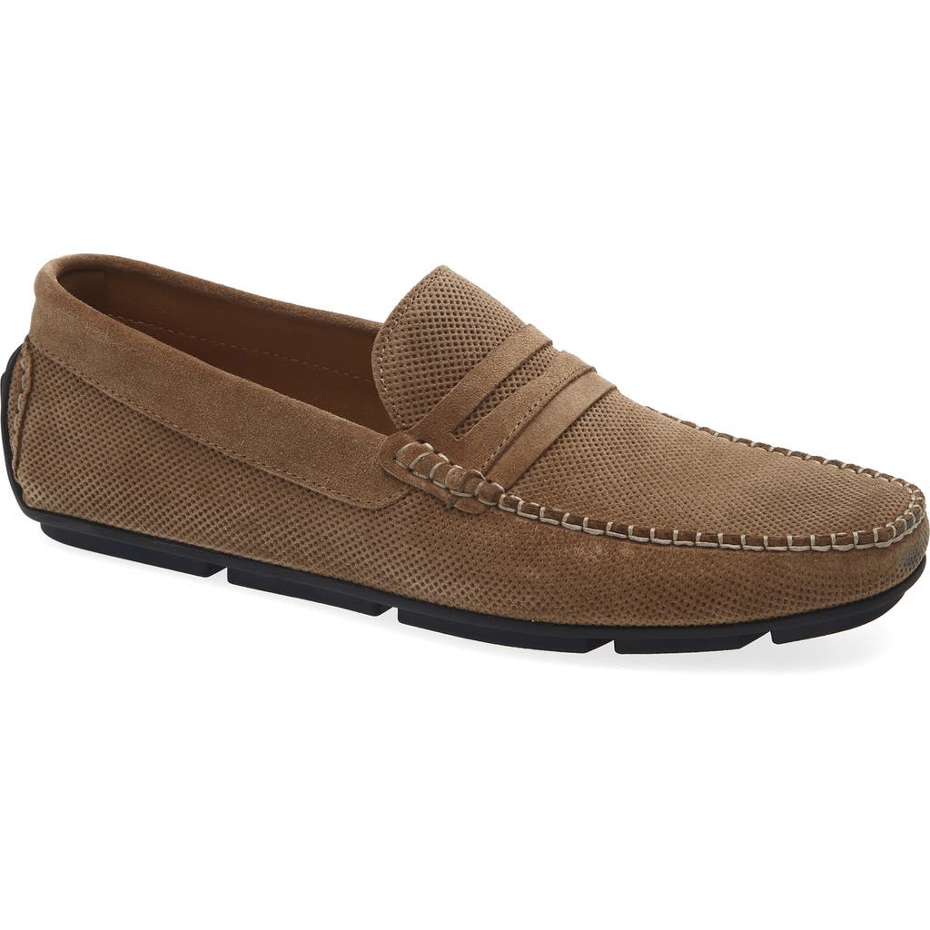 Bruno Magli Pelican Penny Loafer In Brown