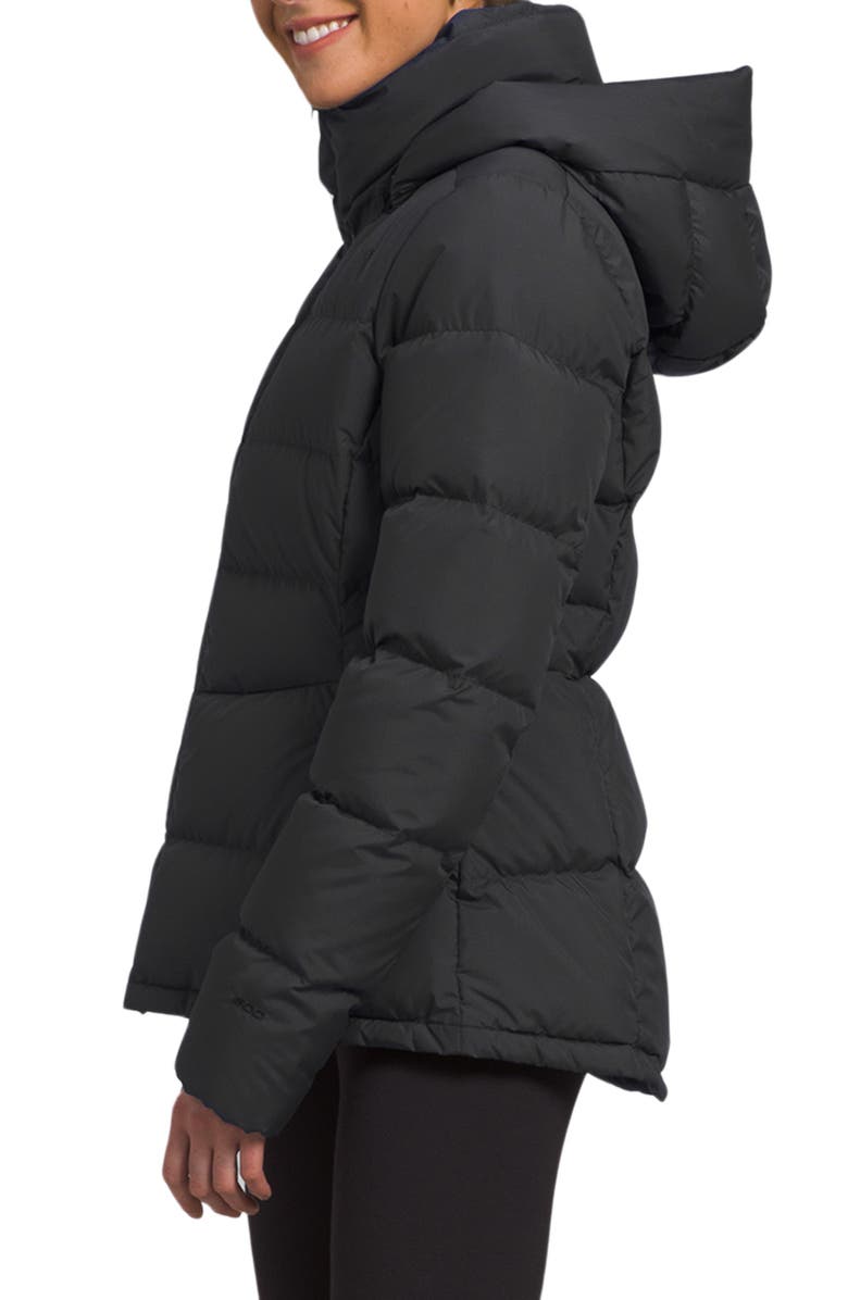 The North Face Metropolis Water Repellent 550 Fill Power Down Hooded Parka, Alternate, color, 