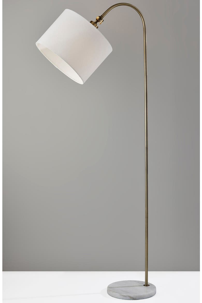 Meredith Floor Lamp, Alternate, color, ANTIQUE BRASS