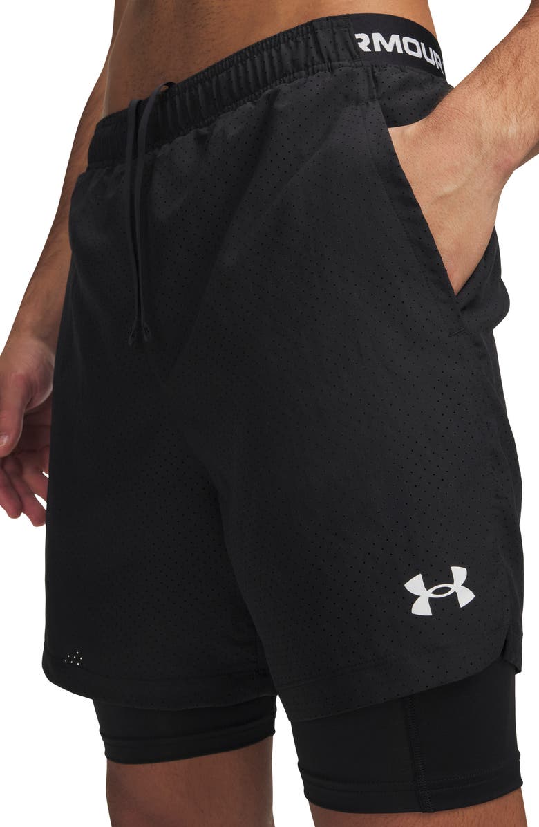 Under Armour Vanish 2.0 2-in-1 Shorts, Alternate, color, Black