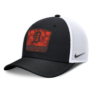 Nike Men's Nike Black/White Detroit Tigers Camo Rise Trucker Dri-FIT Adjustable Hat