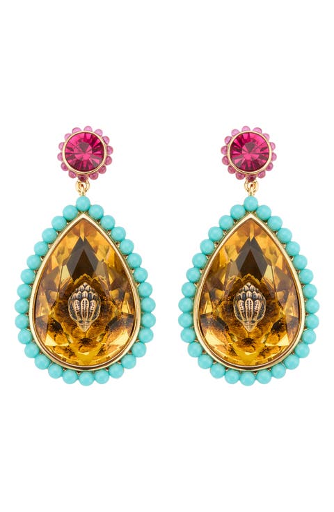Statement Drop Earrings