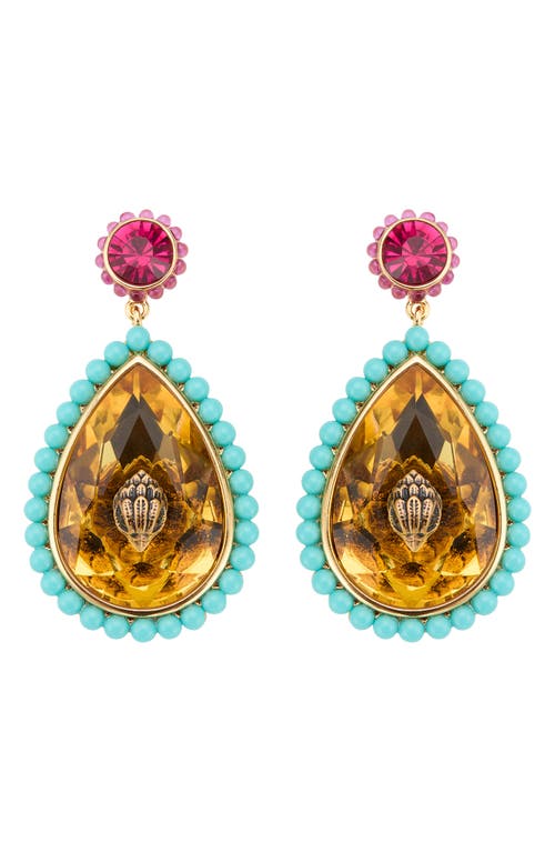 KURT GEIGER KURT GEIGER LONDON STATEMENT DROP EARRINGS 