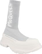 McQueen Ribbed Tread Sock Bootie