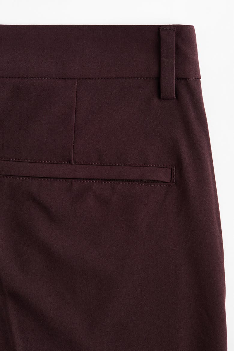 Four-way Stretch Loose Fit Shorts, Alternate, color, Dark brown