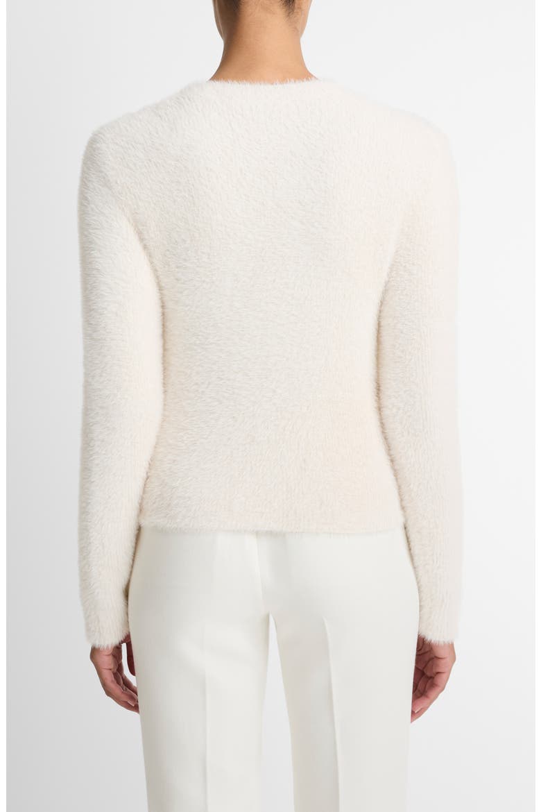 Eyelash Crewneck Sweater, Alternate, color, CHIFFON