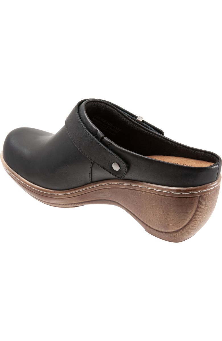 SoftWalk<sup>®</sup> Marquette Clog, Alternate, color, Black Leather