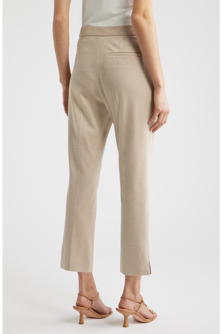 Tapria Crop Straight Leg Pants, Alternate, color, BEIGE