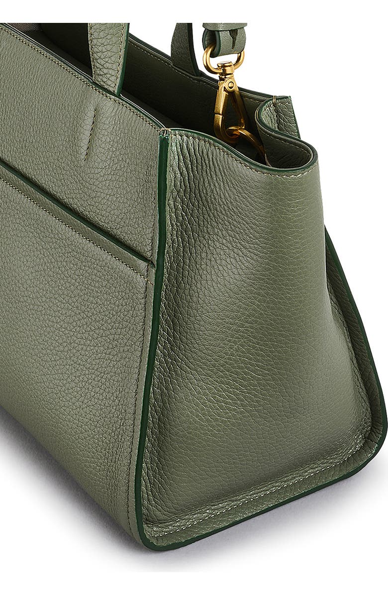 Radley Medium Oak Street Leather Tote, Alternate, color, Dark Olive
