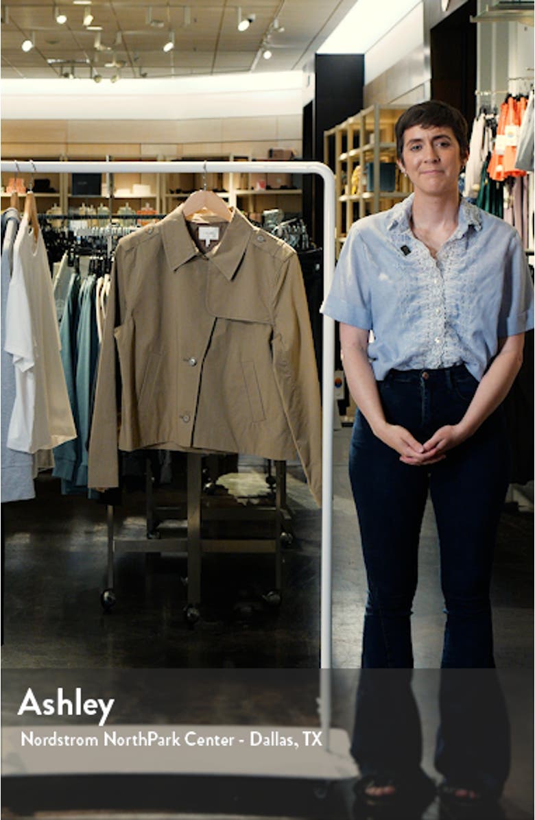 Short Trench Jacket, sales video thumbnail