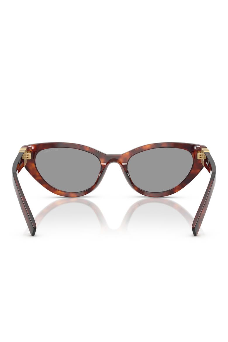 54mm Butterfly Sunglasses, Alternate, color, HAVANA MAHOGANY / GREY