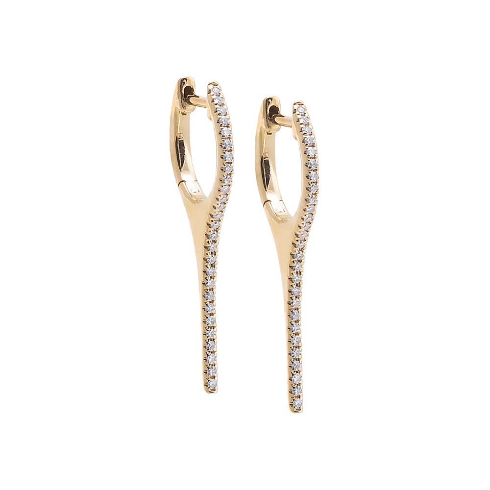 14K Gold - 25 MM / Pair