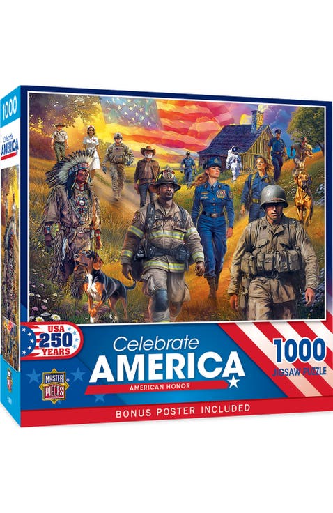 American Honor 1000 Piece Jigsaw Puzzle