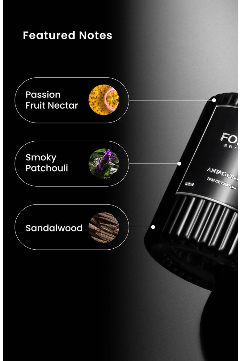 Antagonist Eau de Parfum (3.4 oz), Woody & Leathery, Alternate, color, Black