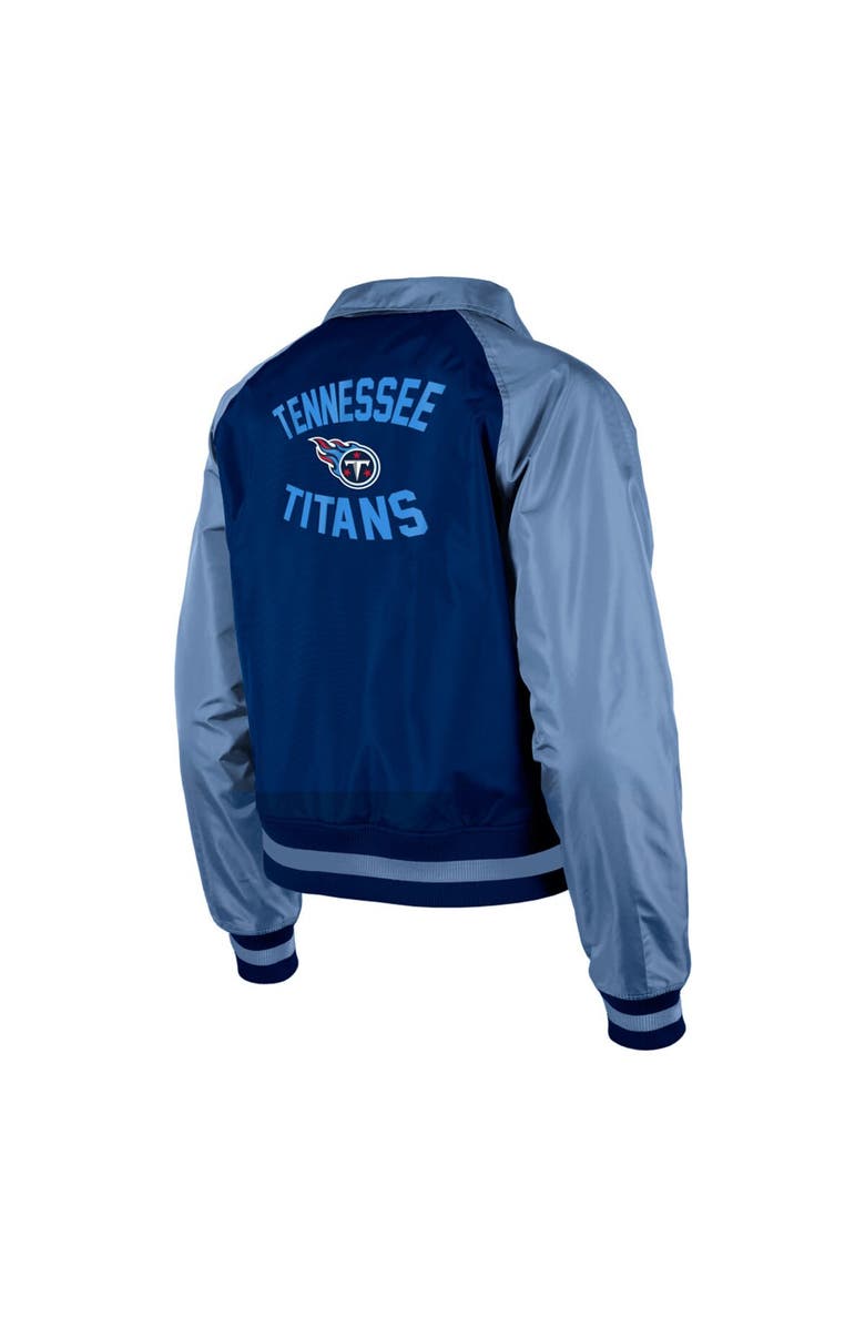 New Era Women's New Era Navy Tennessee Titans Coaches Raglan Full-Snap Jacket, Alternate, color, Navy