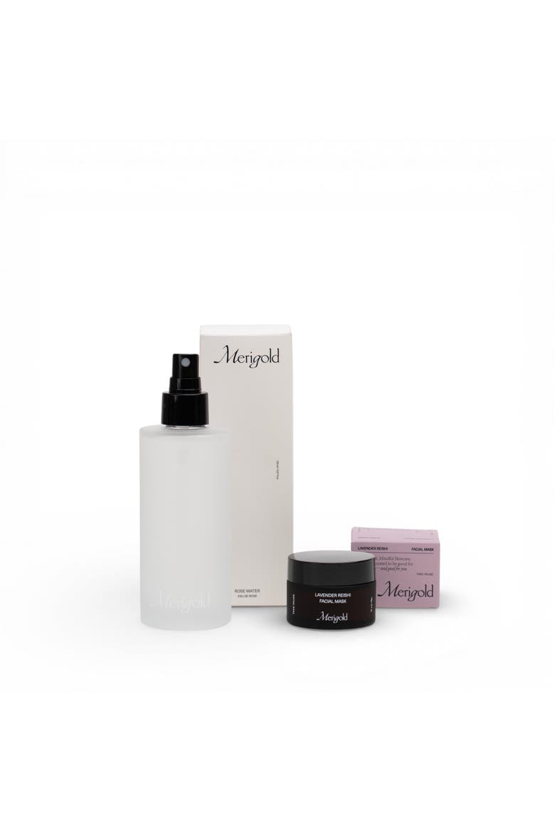 Rose Water and Lavender Reishi Mask Bundle, Main, color, White