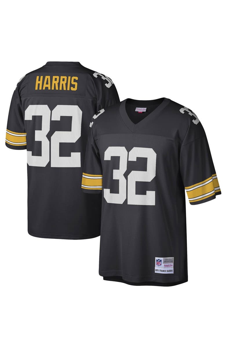 Mitchell & Ness Men's Mitchell & Ness Franco Harris Black Pittsburgh Steelers Legacy Replica Jersey, Main, color, Black