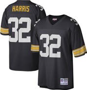 Mitchell & Ness Men's Mitchell & Ness Franco Harris Black Pittsburgh Steelers Legacy Replica Jersey