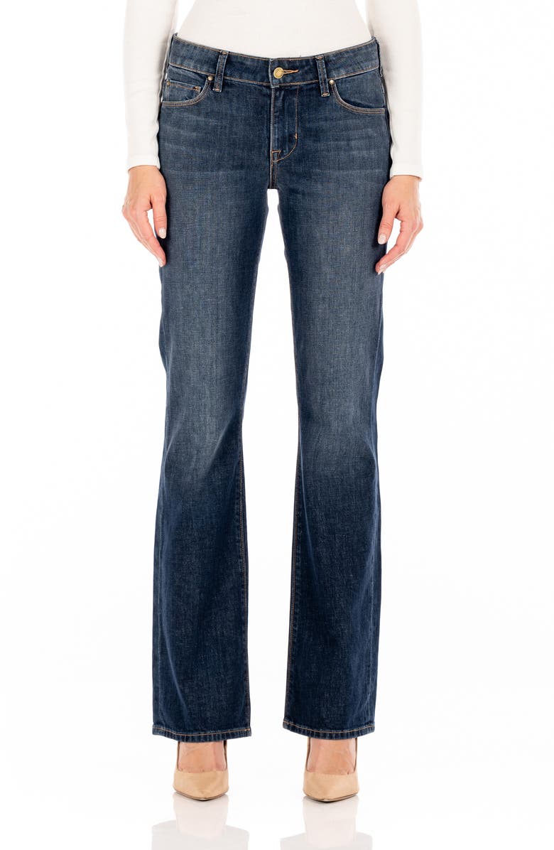 Fidelity Denim Belladonna Low Rise Bootcut Jeans, Main, color,