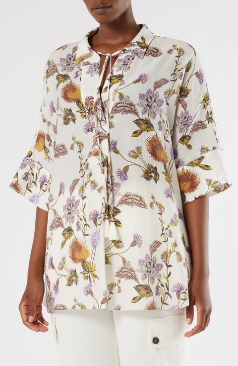 Mrs. Senior Crepe Shirt (Plus)