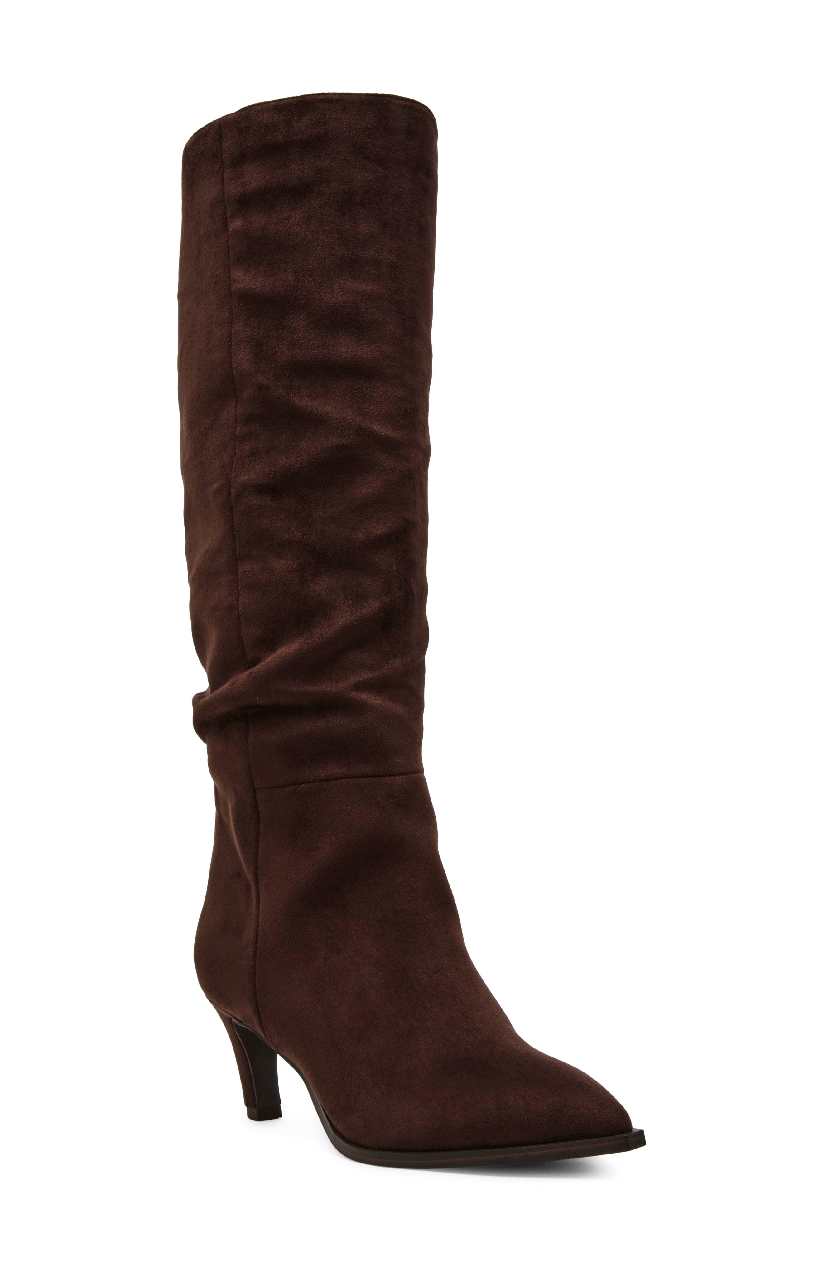 Heksly Pointed Toe Knee High Boot