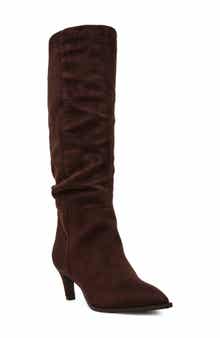 Heksly Pointed Toe Knee High Boot