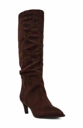 Heksly Pointed Toe Knee High Boot