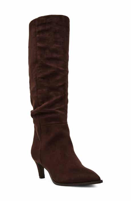 Heksly Pointed Toe Knee High Boot