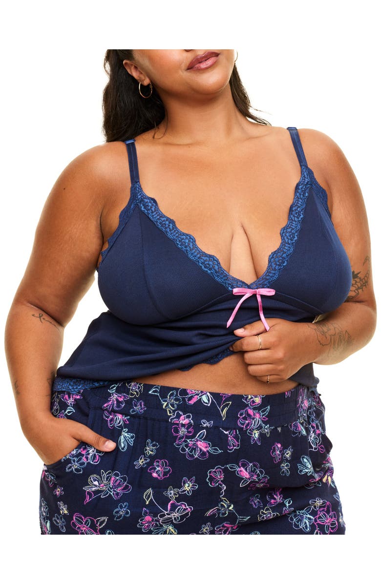 Adore Me Bryony Pajama Cami & Pants Set, Alternate, color,