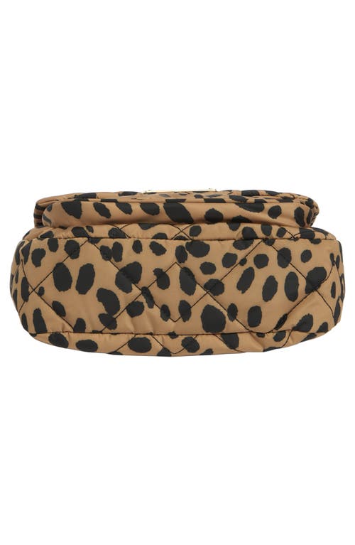 Marc Jacobs The Cheetah Quilted Nylon Messenger Bag