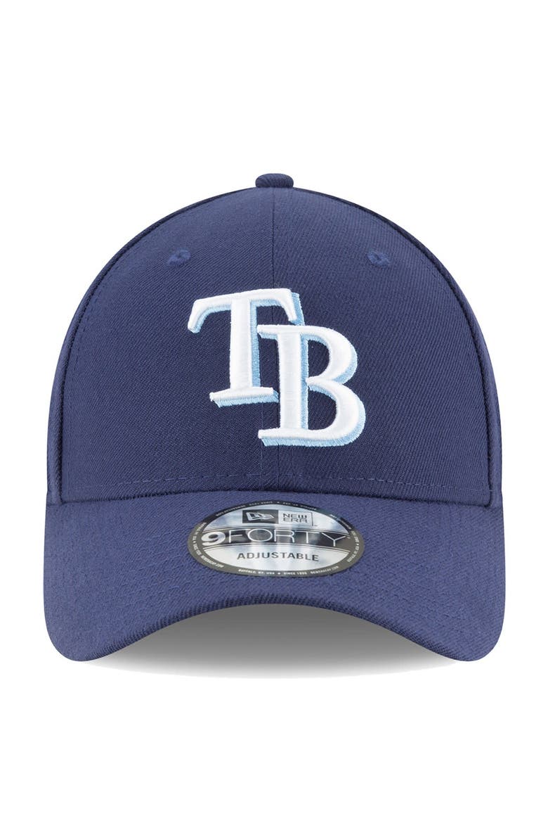 Men's New Era Navy Tampa Bay Rays 2024 MLB World Tour: Dominican Republic Series 9FORTY Adjustable Hat, Alternate, color, Navy