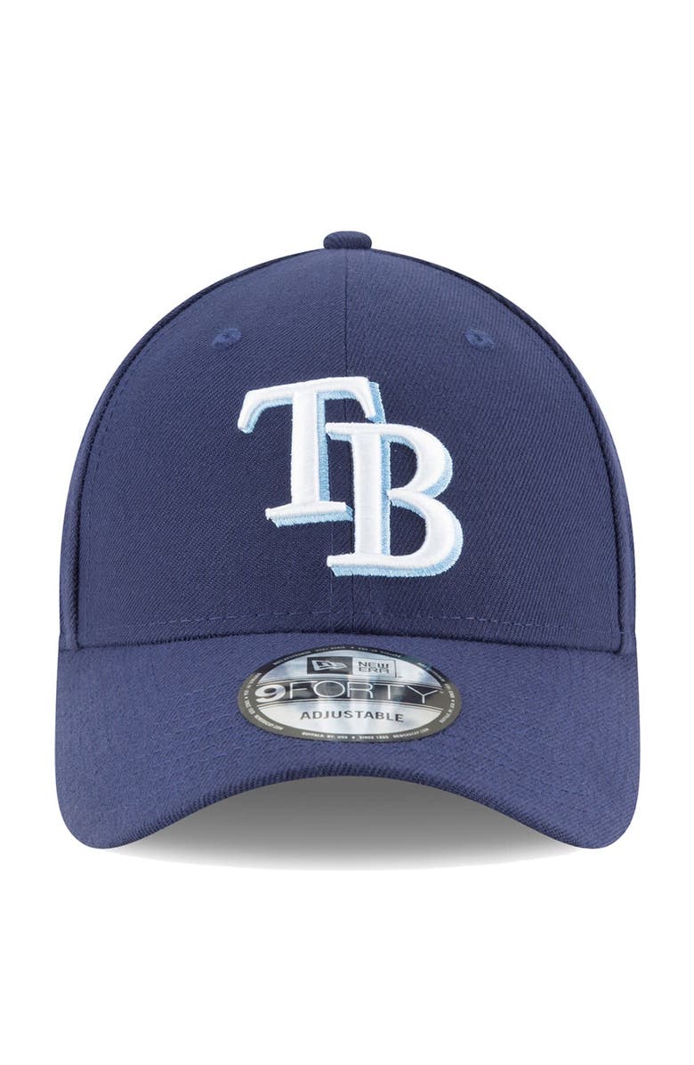 New Era Men's New Era Navy Tampa Bay Rays 2024 MLB World Tour: Dominican Republic Series 9FORTY Adjustable Hat, Alternate, color, Navy