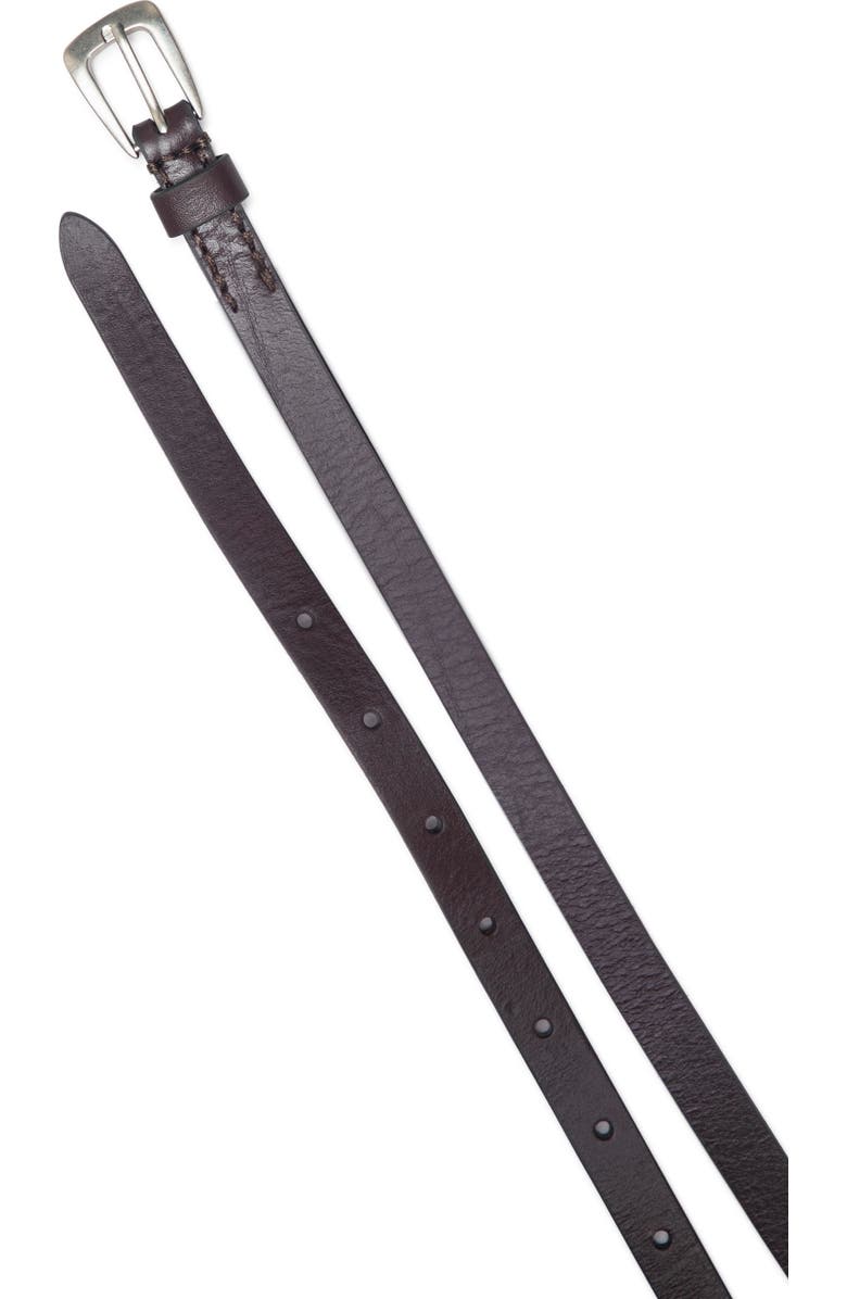 AllSaints Convertible Leather Belt Bag, Alternate, color, Oxblood Red