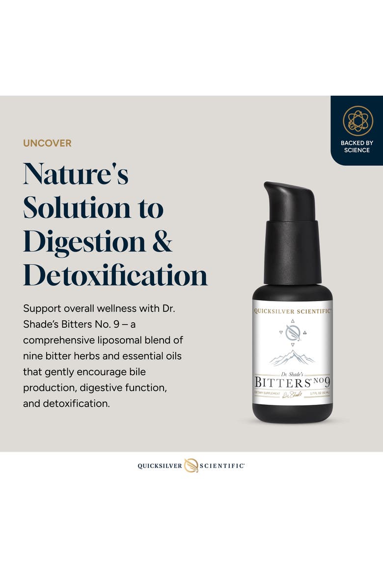 Bitters No 9 Fast Acting Liposomal Digestive Support Supplement, Alternate, color, None