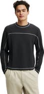 Cotton On Men's Cropped Fit Textured Long Sleeve